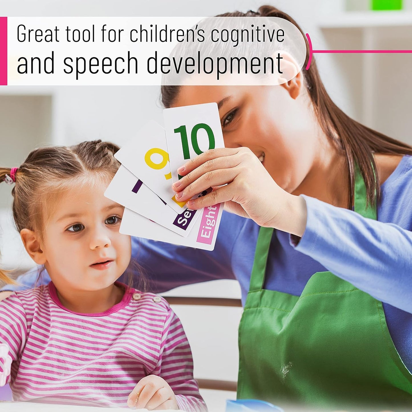 Mr. Pen Alphabet Flash Cards for Toddlers - Double-Sided, 58 Picture Cards, ABC & Number Flash Cards