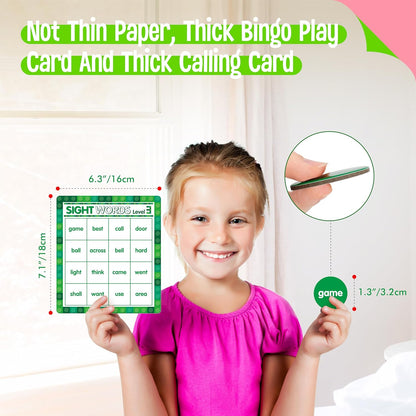 SpriteGru Multiplication & Division Bingo Game, 480 Math Problems, 2 Educational Math Board Game for Kindergarten and Preschool Kids 4-8, Perfect for Classroom & At Home (Up to 25 Players)