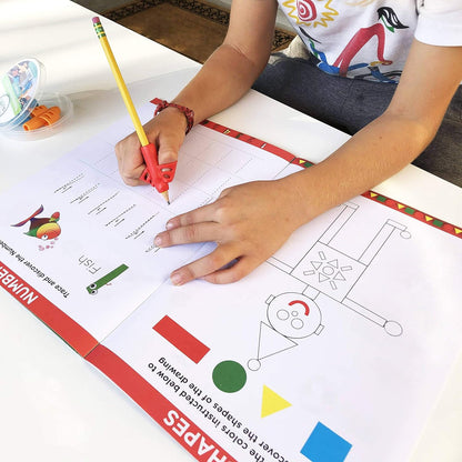 Bright Autism Trace & Learn to Write Workbook – Fun Tracing Practice for Lines, Shapes, Numbers & Letters | Preschool Handwriting Workbook to Build Focus, Confidence & Early Learning Skills