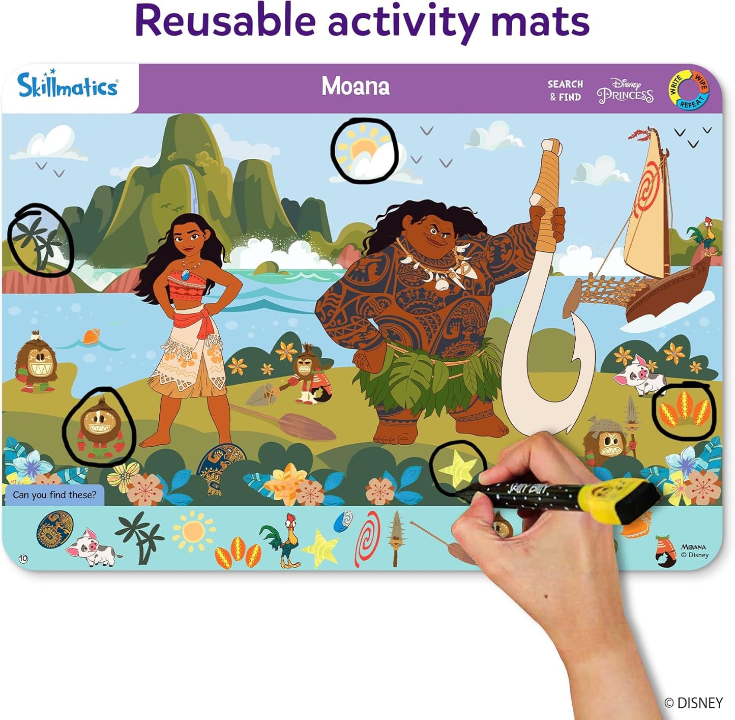 Skillmatics I Can Write PAW Patrol - Reusable Preschool Learning Activities, Educational Toy and Game, Back to School Supplies, Gifts for Students, Kids, Toddlers Ages 3, 4, 5, 6