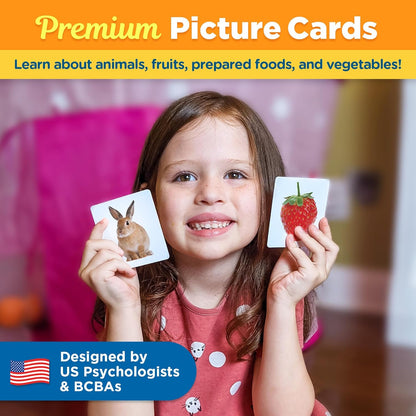 ThinkPsych First Nouns Picture Play Cards | Award Winning | 150 Picture Cards for Speech Development | Autism and Speech Therapy Materials | Best Flash Cards for Toddlers and Homeschool
