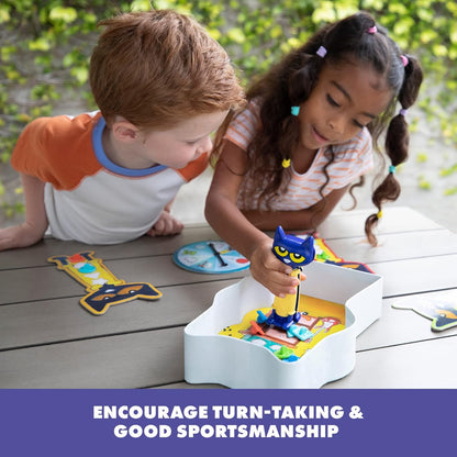 Educational Insights Pete The Cat I Love My Buttons Game - Shape Matching Games for Toddlers 3-5, Turn-Taking Kids Games, Toddler Fine Motor Skills Toys, Preschool Learning Activities