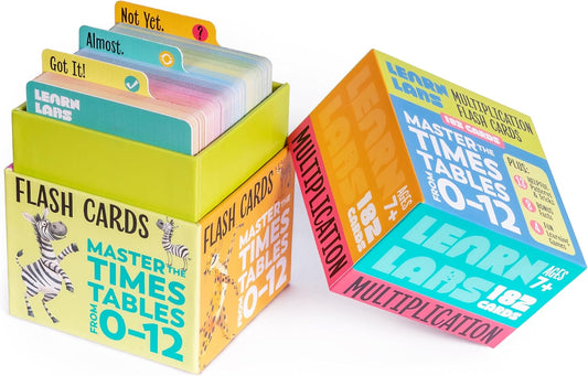 Multiplication Flash Cards from 0-12 (182 Cards)