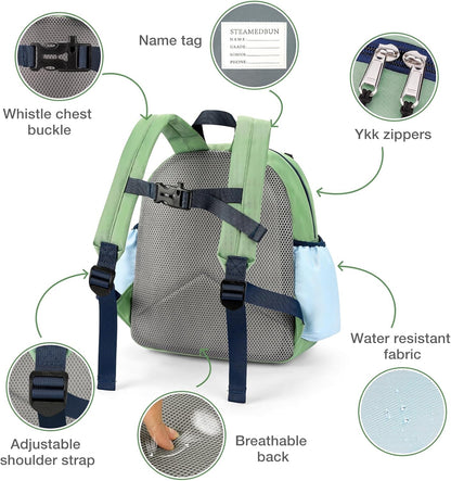 STEAMEDBUN Backpack Leash for Toddlers 1-3: Baby Backpack with Leash for Boys Girls - Anti-Lost Harness for Walking