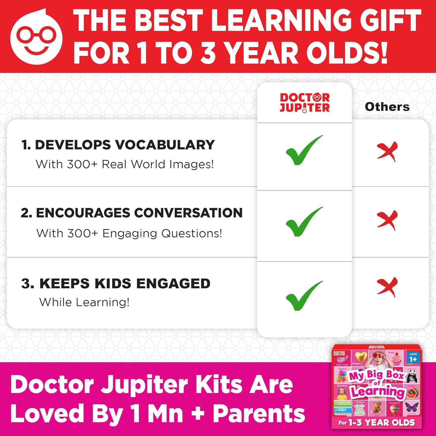 Doctor Jupiter Preschool Tracing Books for Kids Ages 3-5 | 100+ Wipe-Clean Learning Activities - Kindergarten Workbook with Lines, Shapes, Letters & Numbers | Educational Toys, Writing Practice