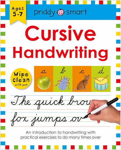 Cursive Handwriting (Wipe Clean Workbook): Ages 5-7; Wipe-Clean With Pen (Wipe Clean Learning Books)