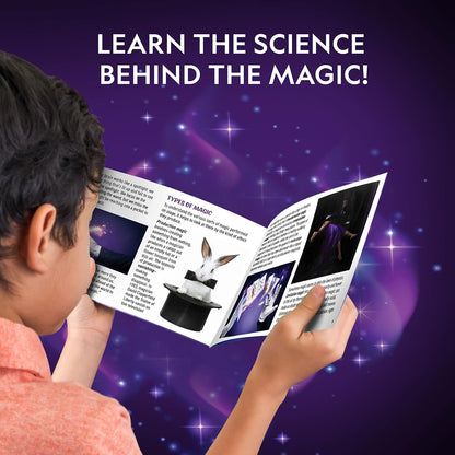 National Geographic Mega Magic Set - More Than 75 Magic Tricks for Kids to Perform with Steps, Video Instructions for Each Trick Provided by a Professional Magician (Amazon Exclusive)