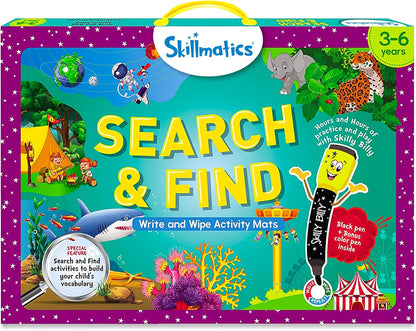 Skillmatics I Can Write PAW Patrol - Reusable Preschool Learning Activities, Educational Toy and Game, Back to School Supplies, Gifts for Students, Kids, Toddlers Ages 3, 4, 5, 6
