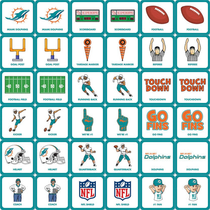 MasterPieces Sports Games - NFL Matching Game - Game for Kids and Family - Laugh and Learn