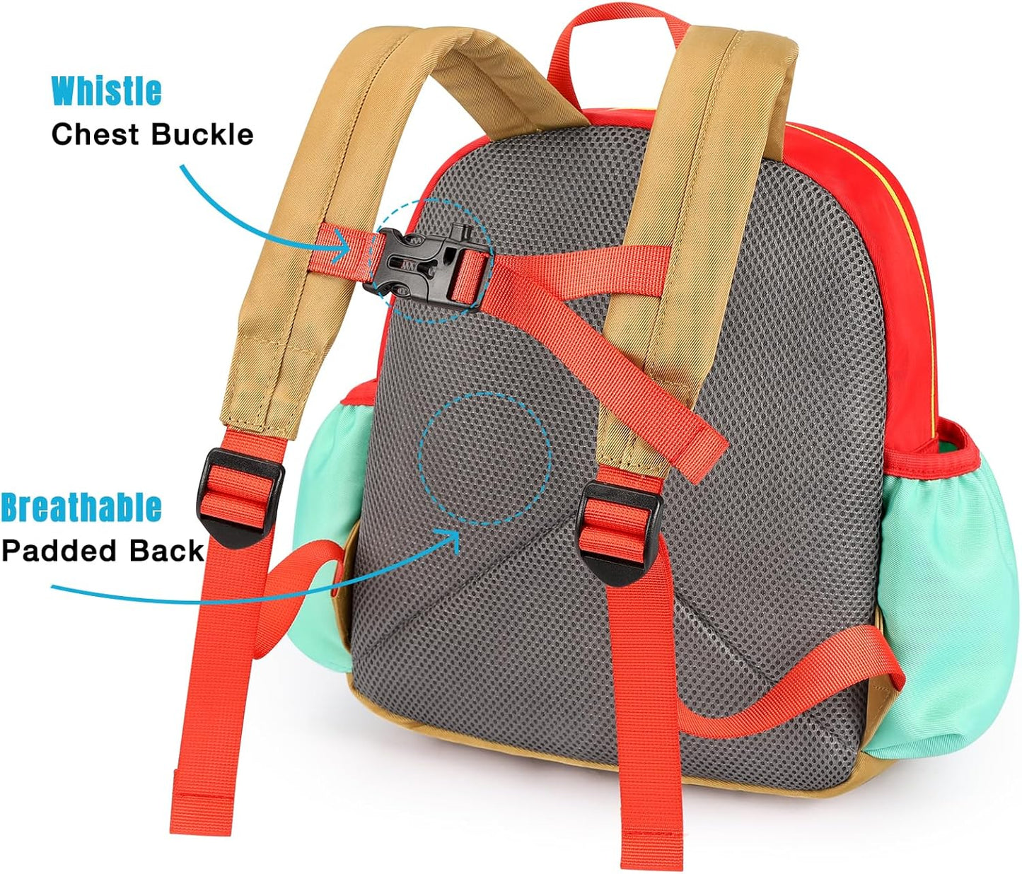 STEAMEDBUN Backpack Leash for Toddlers 1-3: Baby Backpack with Leash for Boys Girls - Anti-Lost Harness for Walking