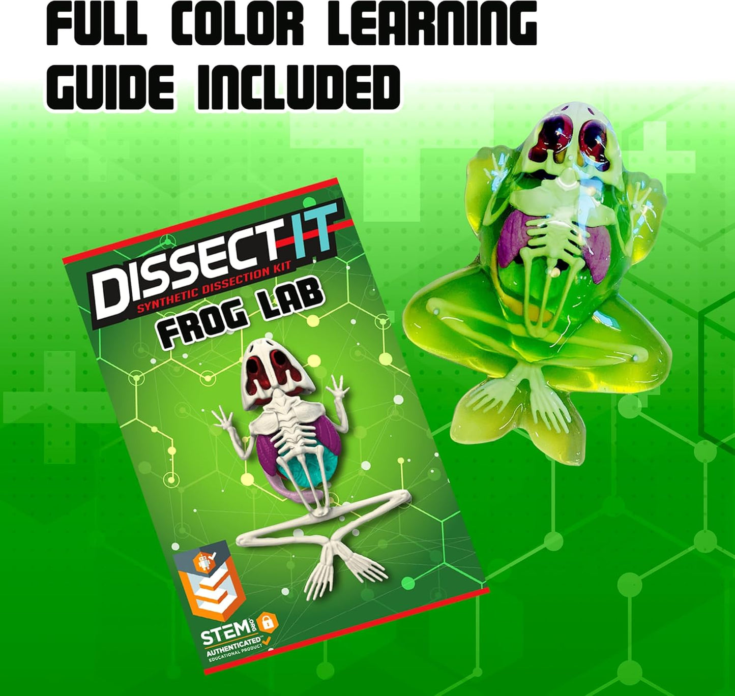 Dissect-It Discover-It Dinosaur Dig Kit, Dissecting Gel Kids Science Kit Project to Learn Anatomy, STEM Toys for Ages 6 and Above