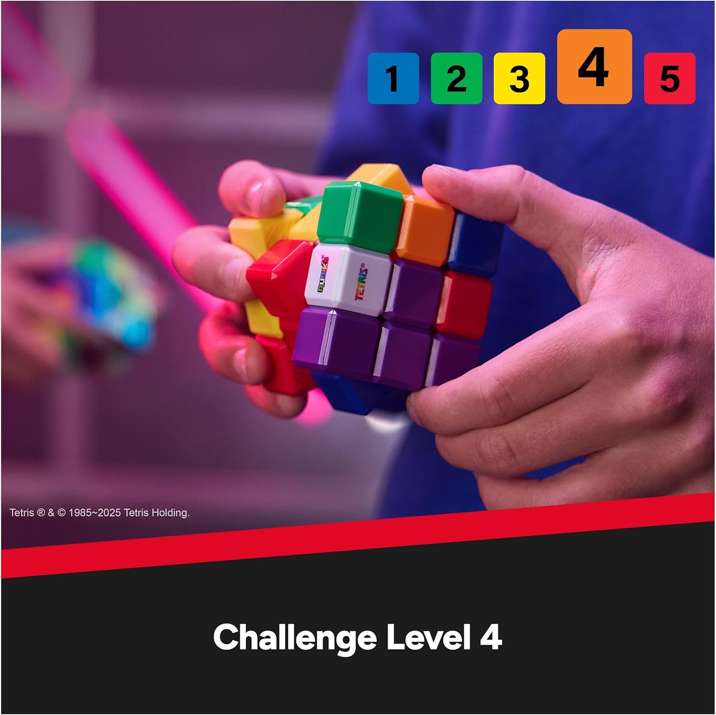 Rubik’s Cube, Pulse Cube, Light-Up Brain Teaser Puzzle for Speed Cubers, Solve the Puzzle Before the Lights Turn Off, Problem-Solving Brain Teaser & Fidget Toy for Adults, Teens, Kids Ages 8 & Up