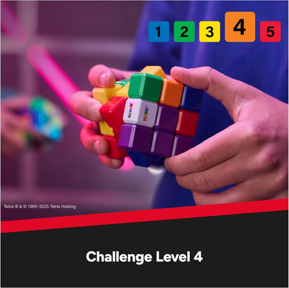 Rubik’s Cube, Pulse Cube, Light-Up Brain Teaser Puzzle for Speed Cubers, Solve the Puzzle Before the Lights Turn Off, Problem-Solving Brain Teaser & Fidget Toy for Adults, Teens, Kids Ages 8 & Up