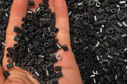 OEEKOI 5500Pcs Fuse Beads - 5mm Bulk Melting Beads for Crafts, Ideal for Christmas Birthday Gifts,Clear