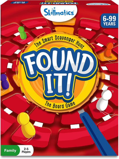 Skillmatics Outdoor Scavenger Hunt Card Game - Found It, Learning Toys, Educational Game Collections, Gifts for Kids, Boys, Girls and Families, for Ages 4, 5, 6, 7, Perfect for Home, School, Playdates
