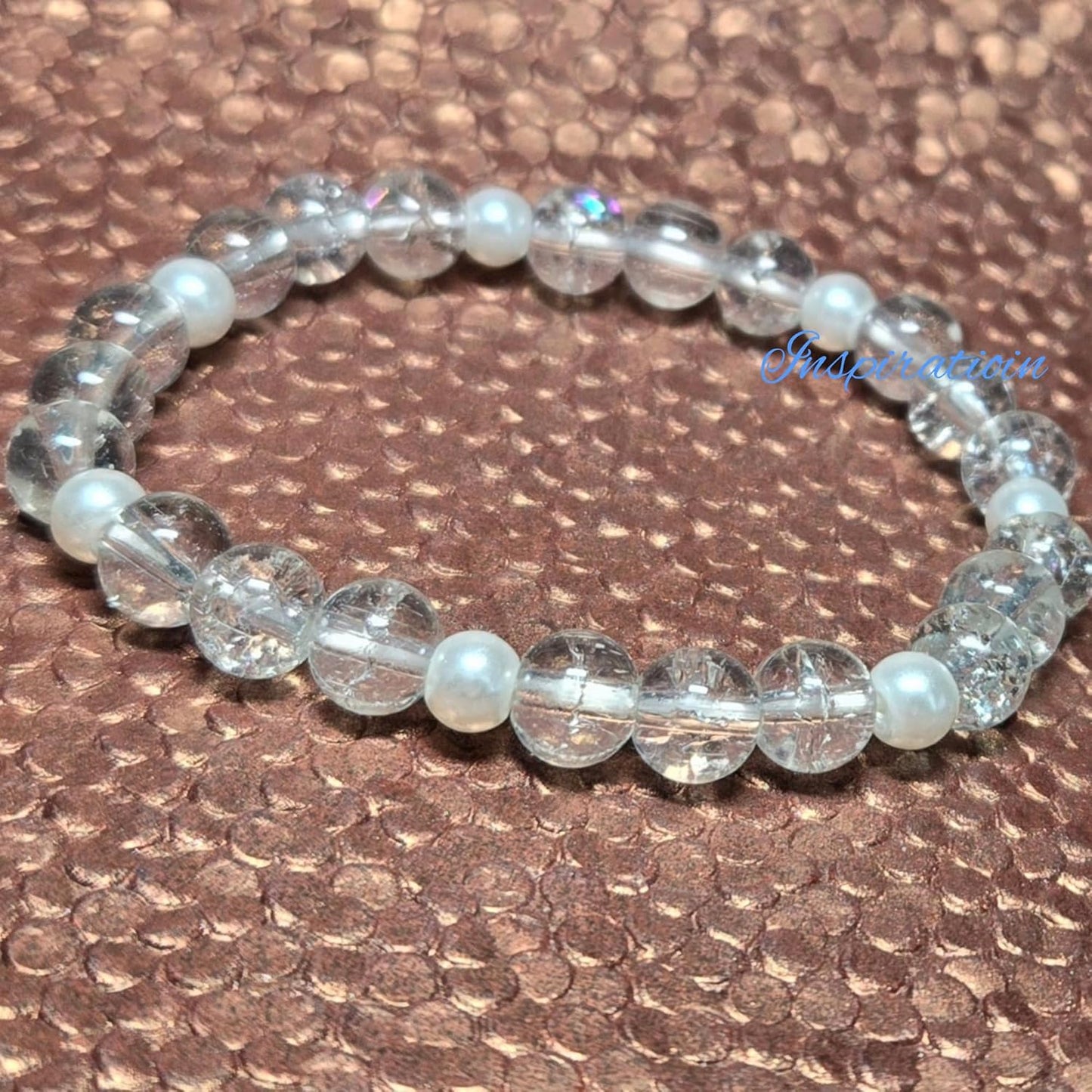 8mm Glass Beads Round Bulk for Bracelet, Glow in Dark Beads, DIY Jewelry Windchime Suncatcher Party Supplies, 300 pcs