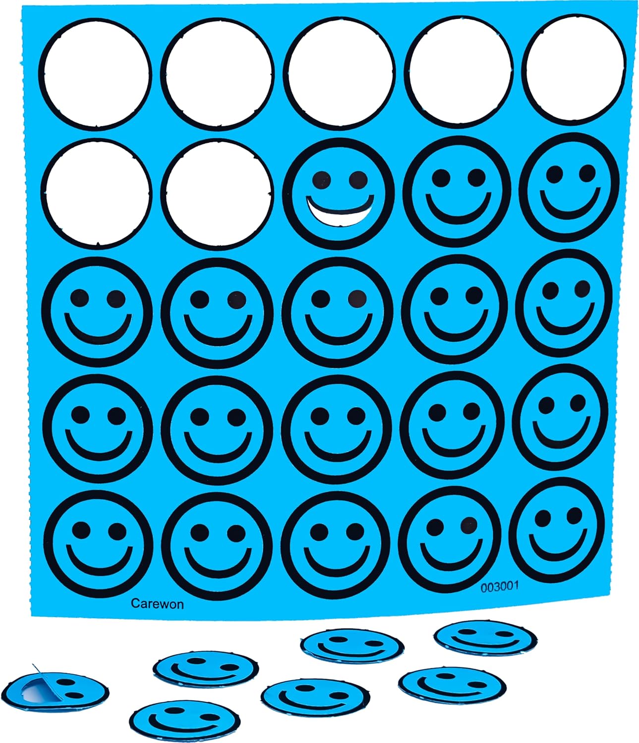 1000 Bingo Chips, Blue, 3/4", Counting Chips, Math Counter, Reusable or Disposable