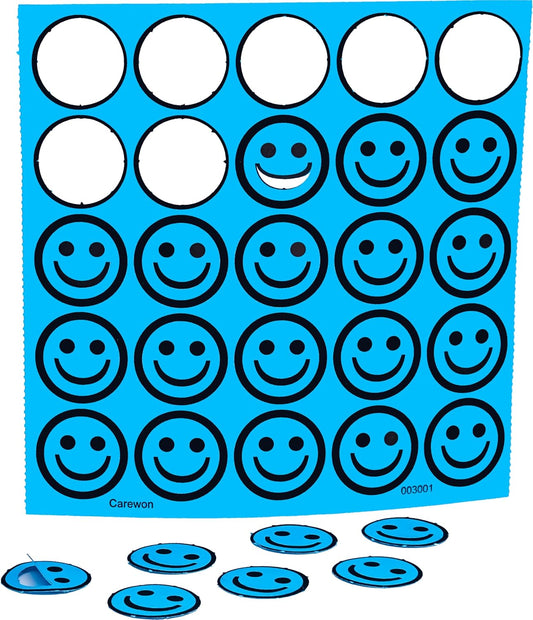 1000 Bingo Chips, Blue, 3/4", Counting Chips, Math Counter, Reusable or Disposable