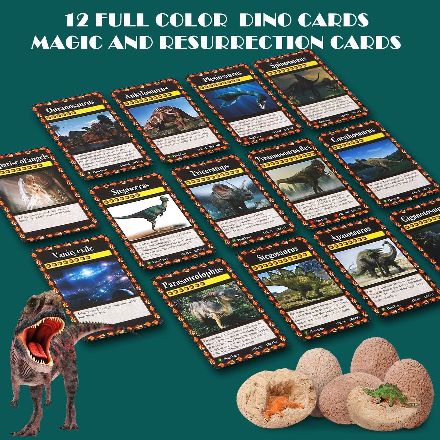 Gemstone Dig Kit, 16 Real Gem Stones and Crystals Excavation Kit, STEM Educational Toys Science Kit for Kids 5-7 8-12, Gem Digging Kit Rock Collection Stocking Stuffers Gifts for Boys Girls