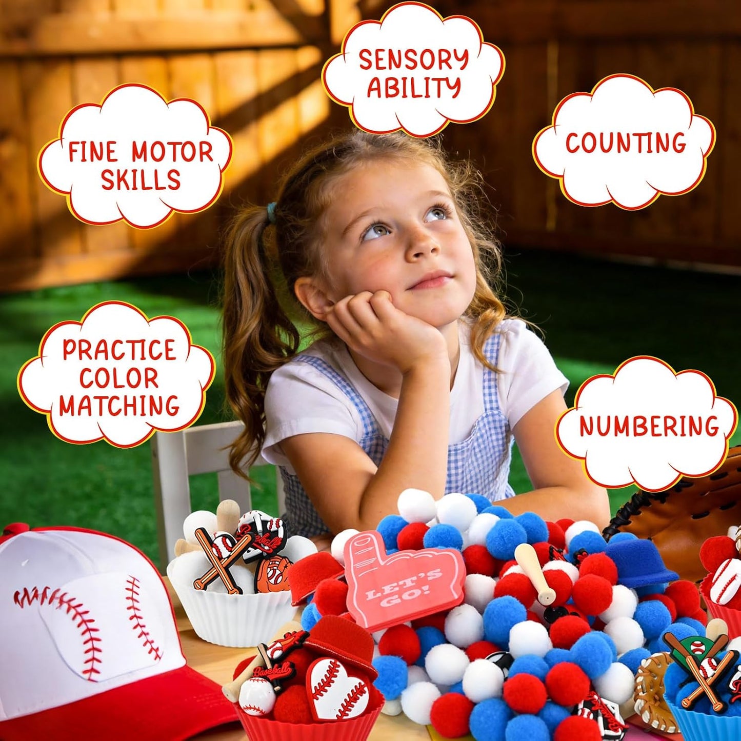270 Pcs Numbers and Letters Sensory Bin Items Back to School Counting Sorting Sensory Bin Filler Fine Motor Numbers and Letters Geometric Figure Counts for Easter Spring Summer Sorting