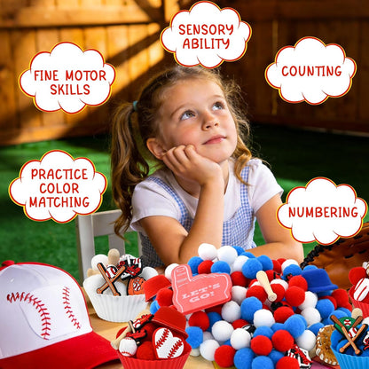 270 Pcs Numbers and Letters Sensory Bin Items Back to School Counting Sorting Sensory Bin Filler Fine Motor Numbers and Letters Geometric Figure Counts for Easter Spring Summer Sorting