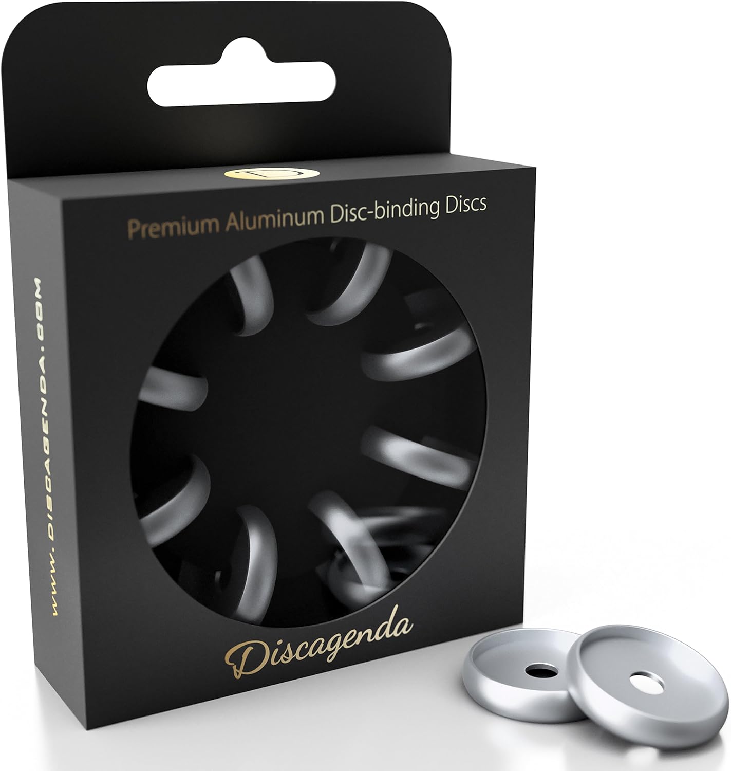 Discagenda Discbound Discs (Gold, 9 Piece 1.65in)
