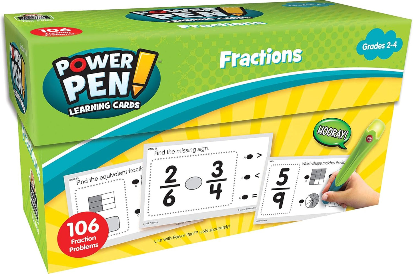 Teacher Created Resources Power Pen Learning Cards: Multiplication (6459)