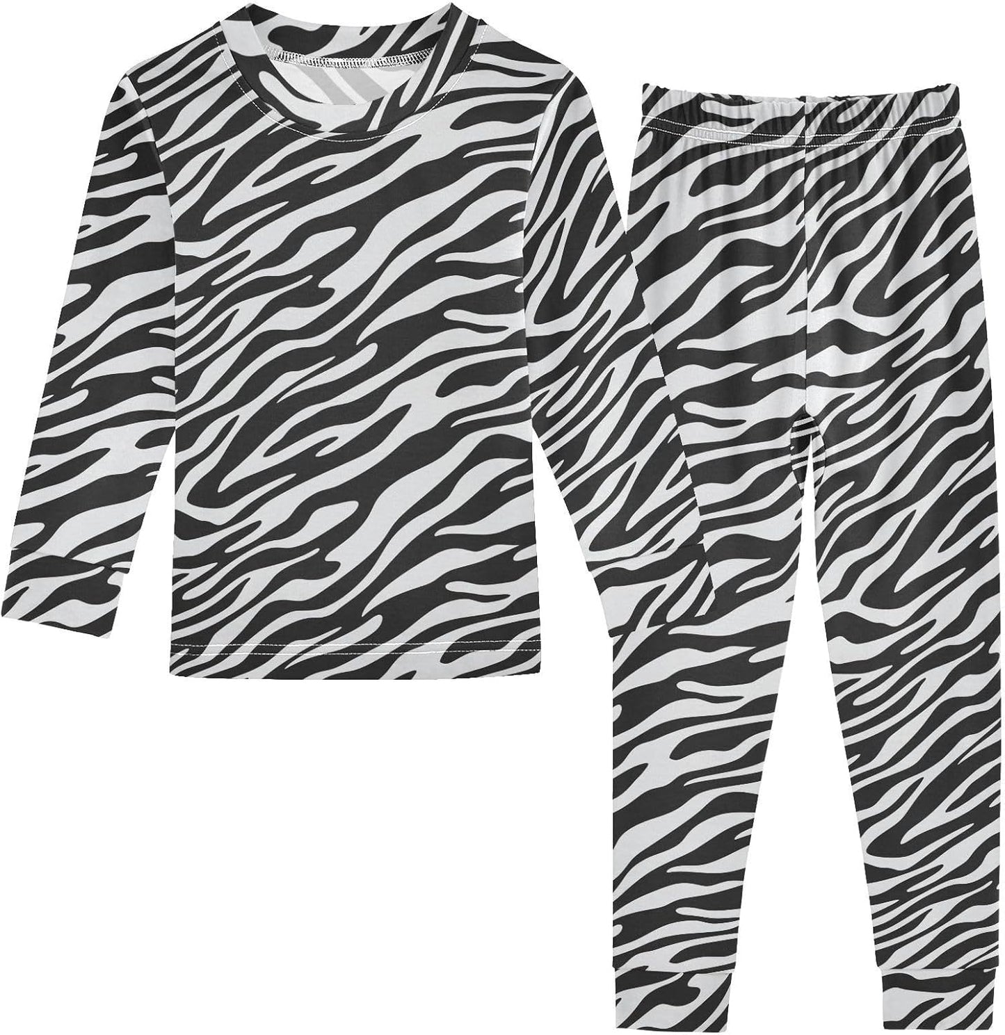 ALAZA Shark Starfish Palm Tree 2 Piece Pajama Set Long Sleeve Top and Pants Sleepwear Unisex - Colors A
