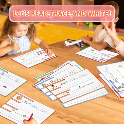 Alphabet & Number Practice Dry Erase Sheets A-Z Letters & Numbers 1-10 | Perfect for Preschool, Homeschool & Kindergarten