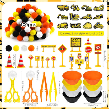 270 Pcs Numbers and Letters Sensory Bin Items Back to School Counting Sorting Sensory Bin Filler Fine Motor Numbers and Letters Geometric Figure Counts for Easter Spring Summer Sorting