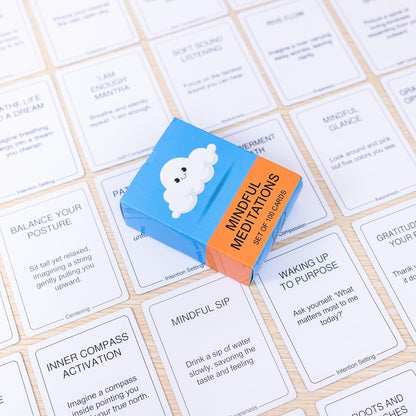 100 Mindfulness Conversation Cards for Kids - Enable Meaningful Conversations with Kids