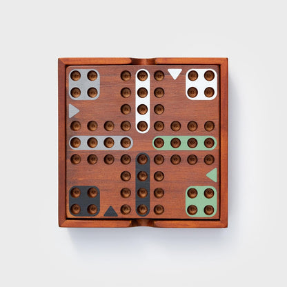 Iron & Glory Shapeshifter Wooden Board Game | Board Games for Family Night | Coffee Table Decor | Family Board Games & 3D Puzzle | Puzzle Board & Wooden Living Room Decor