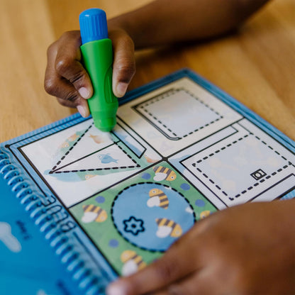 Melissa & Doug On The Go Water Wow! Mess Free Coloring Book, Reusable Water-Reveal Activity Pad, Alphabet, Travel Toys, Party Favors, for Toddlers & Kids Ages 3+ - FSC Certified