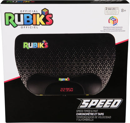 Rubik’s Cube, 3x3 Magnetic Speed Cube for Super Fast Solves, Twisting Fidget Toy, Challenging Brain Teaser & Sensory Puzzle for Adults, Teens, & Kids, for Ages 8 & Up