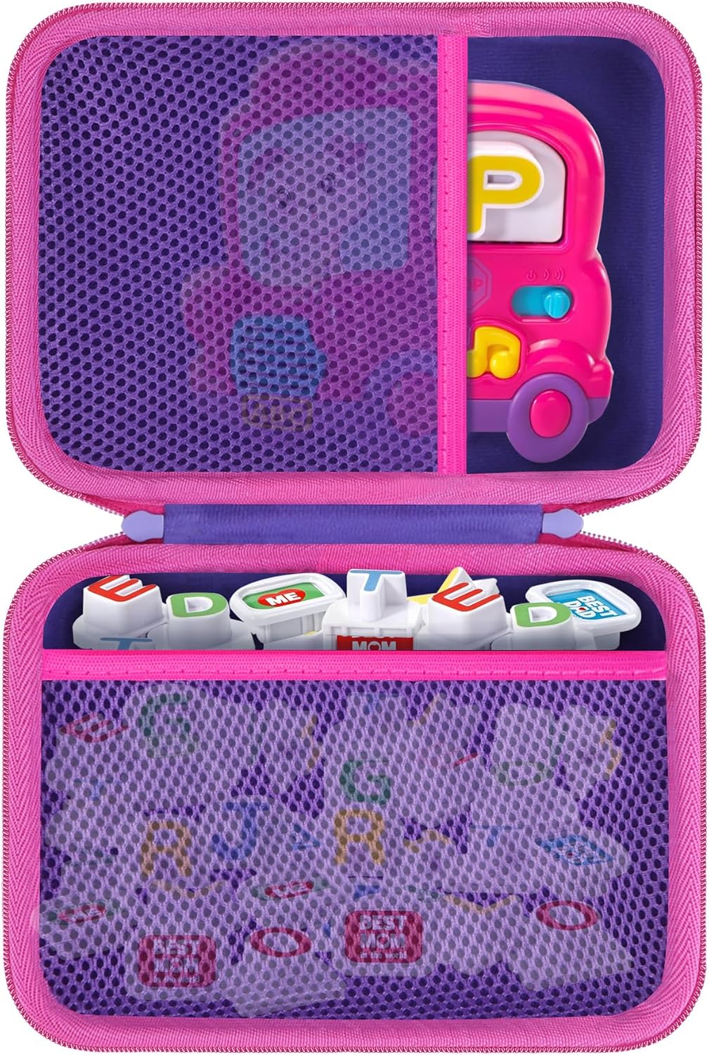 Lebakort Storage Case Compatible with LeapFrog Tad's Fridge Phonics Magnetic Letter Set