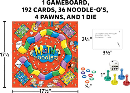 Edupress Math Noodlers Game, Grades 2-3 (EP62350), Multi