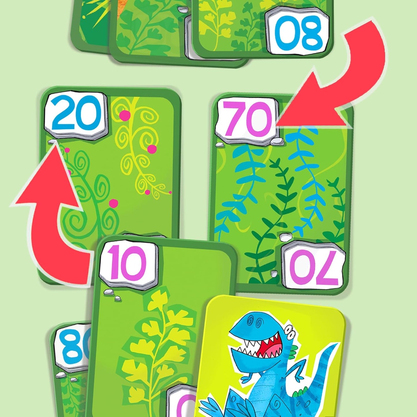 Melon Rind Jump 1, Math Game for Kids Learning Adding and Subtracting by 1, Lively, Card Game, Quick Activity for Boosting Math Confidence, Easy Screenless Fun, Perfect for Kindergarteners, Ages 5+