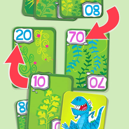 Melon Rind Jump 1, Math Game for Kids Learning Adding and Subtracting by 1, Lively, Card Game, Quick Activity for Boosting Math Confidence, Easy Screenless Fun, Perfect for Kindergarteners, Ages 5+