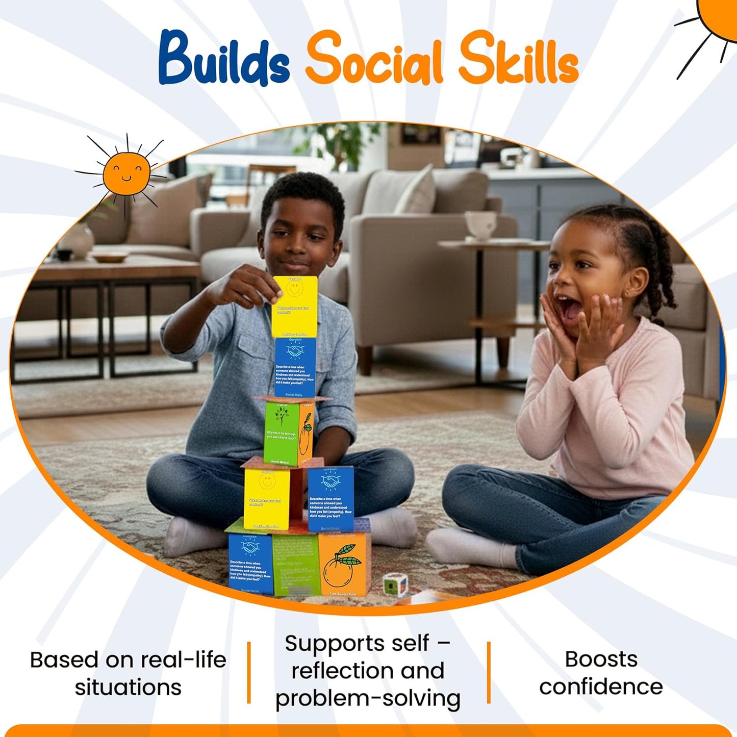 Thought-Spot Mad Smartz Anger Management & Social Skills Game for Kids & Teens | Impulse Control & CBT Tool for Emotional Regulation | for Home, School, or Therapy | Autism & ADHD Must-Have