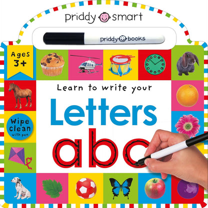 Wipe Clean: Letters: An Introduction to Writing the ABCs with Activities To Do Again and Again! (Wipe Clean Learning Books)