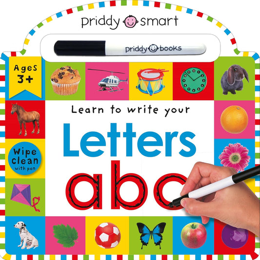 Wipe Clean: Letters: An Introduction to Writing the ABCs with Activities To Do Again and Again! (Wipe Clean Learning Books)