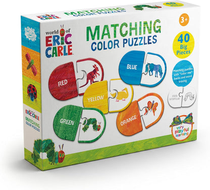 MasterPieces Kids Games - Educational Colors & Shapes Matching Game - Game for Kids and Family - Laugh and Learn