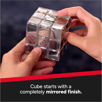 Rubik’s Cube, Pulse Cube, Light-Up Brain Teaser Puzzle for Speed Cubers, Solve the Puzzle Before the Lights Turn Off, Problem-Solving Brain Teaser & Fidget Toy for Adults, Teens, Kids Ages 8 & Up