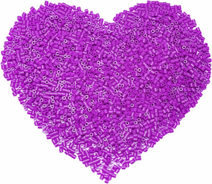 1000Pcs Beads Fuse - 5mm Transparent Melting Beads for Crafts, Bead Bulk Refill.