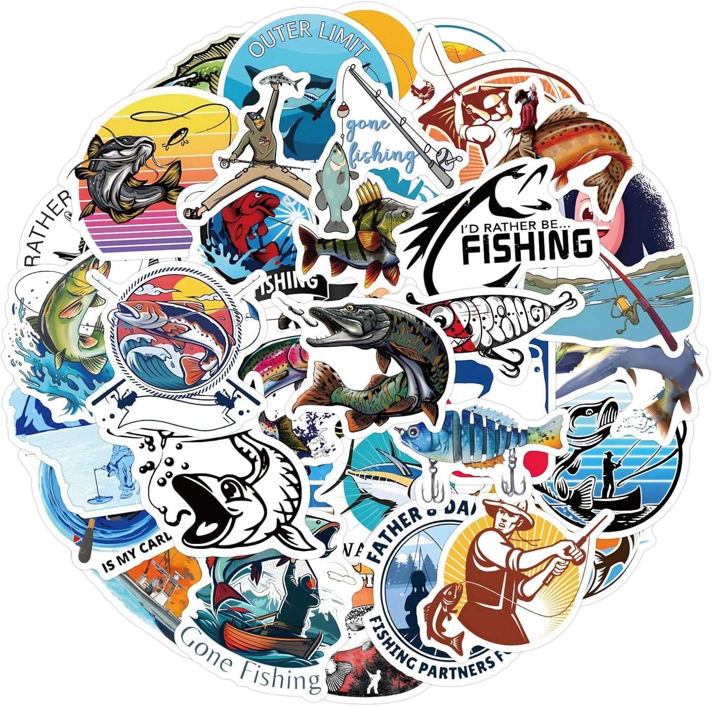 Science Laboratory Stickers, 50pcs Funny Science Laboratory Decals for Kids Teens, Physics Biology Chemistry Experiment Sticker, Waterproof Vinyl Stickers for Water Bottle Laptop Luggage Guitar