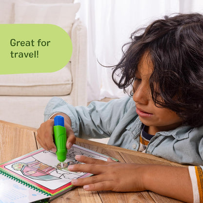 Melissa & Doug On The Go Water Wow! Mess Free Coloring Book, Reusable Water-Reveal Activity Pad, Dinosaurs, Travel Toys, Party Favors, for Toddlers & Kids Ages 3+