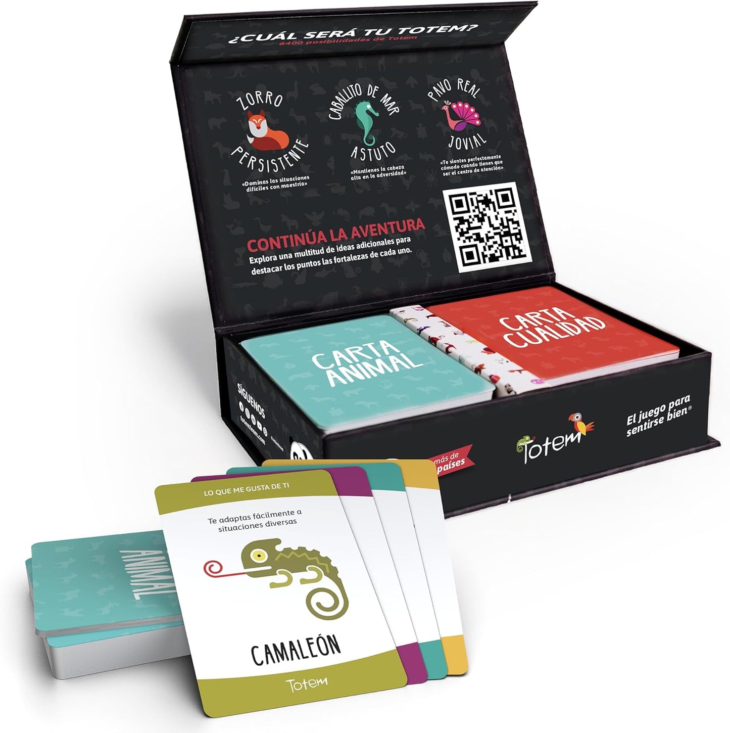 Totem: Self-Esteem & Family Bonding Game Ages 8+ - Therapy Games for Kids, Teens, Adults, Counselors - Team Building Games for Work - Group Therapy Conversation Cards for Mental Health