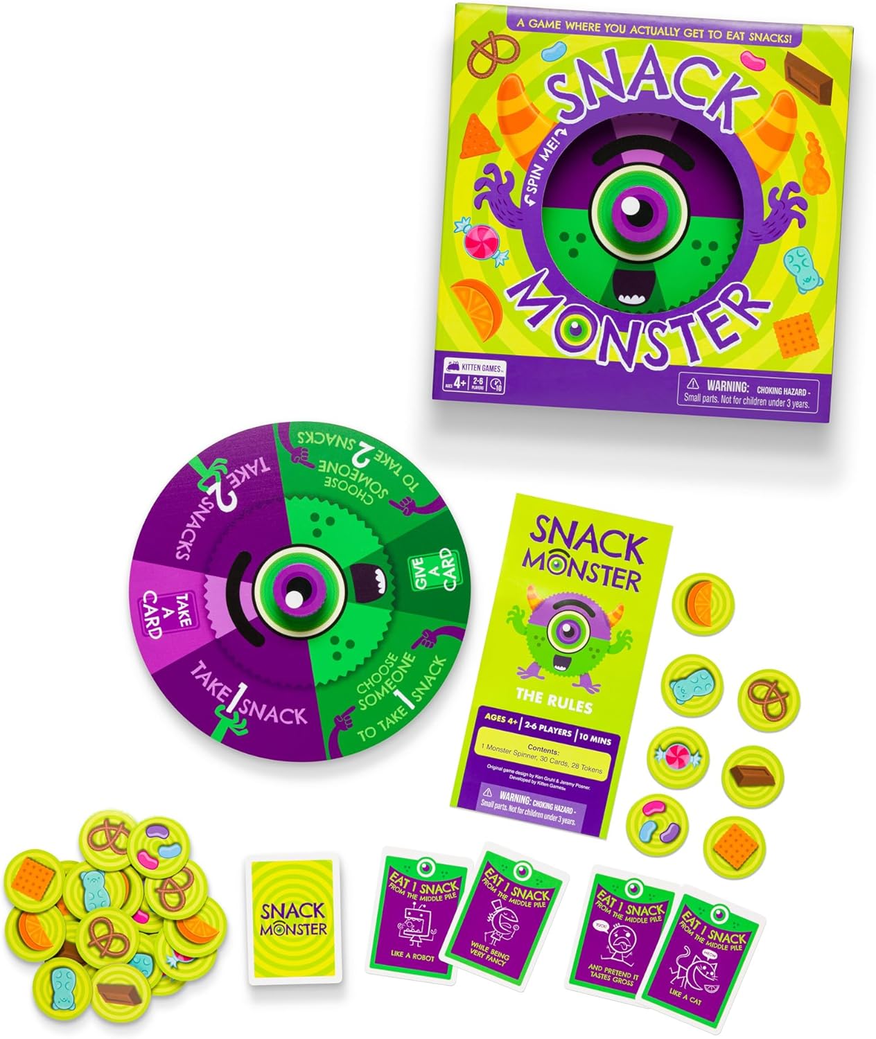 Exploding Kittens The Best Worst Ice Cream 2-5 Players - Ages 4+ - 10 Minutes to Play - Ice Cream Matching Picture Game - Kid Friendly Card Game, Family Game Night, Engaging Kids Game
