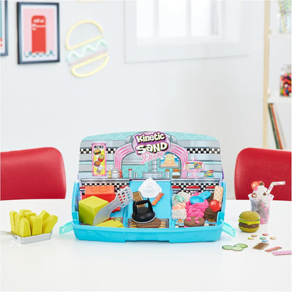 Kinetic Sand Burger and Ice Cream Bar