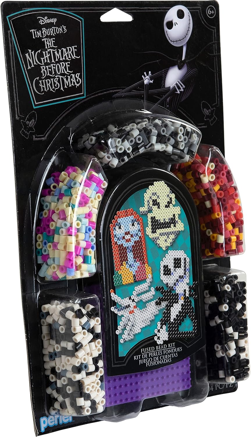 Perler Tim Burton's The Nightmare Before Christmas Kid's Crafts, Pattern Sizes Vary, Multicolor 2005